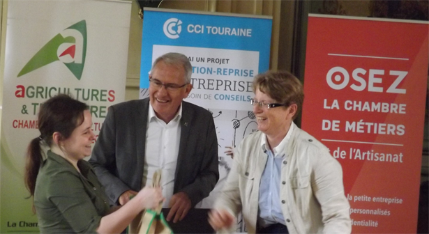 Remise-prix-Performance-test---Objectif-Entreprendre-Gérard-Vincent---CCI-touraine---Représentante-Chambre-d'agriculture--