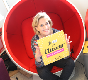 Stéphanie Piot, la fondatrice de la plateforme en ligne D-clics.