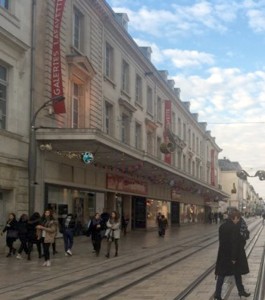 Galeries Lafayette, avenue Nationale à Tours.