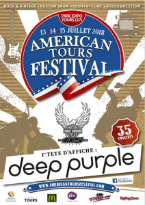 Affiche de l'American Tours Festival 2018.