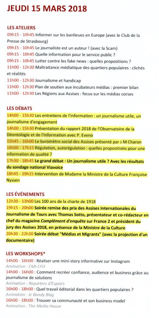 jeudi