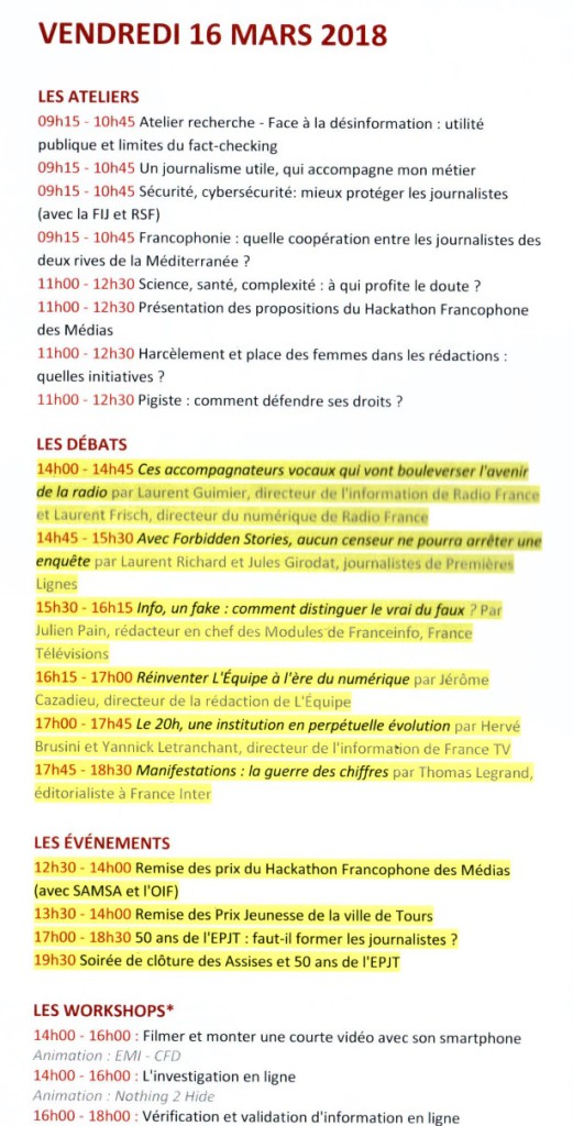 vendredi