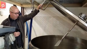 La cuve de brassage