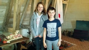 Zoé (12 ans) et Pierre (10 ans)