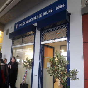 Inauguration poste de police des Fontaines 2