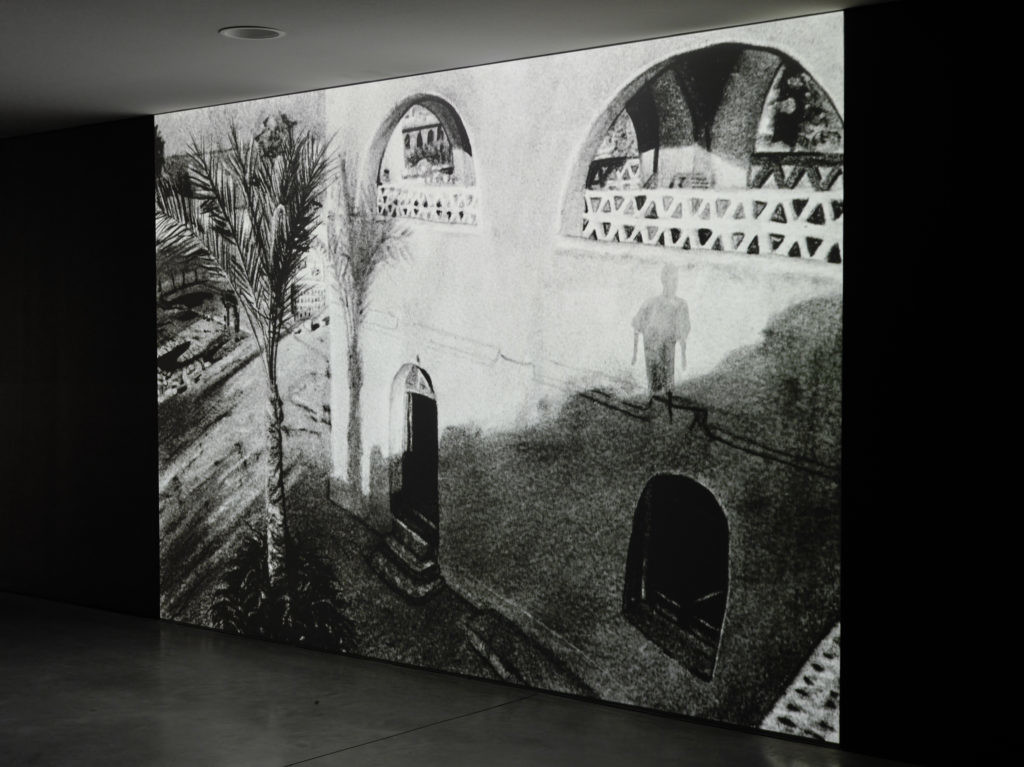 Mathieu Dufois "Dans l'ombre le monde commence" vue exposition CCC OD 2020