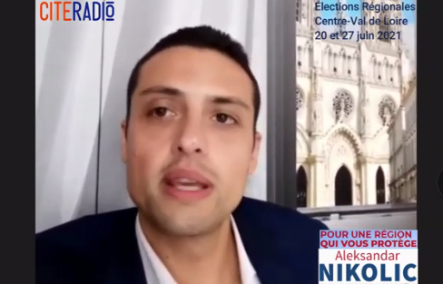 Aleksandar Nikolic - Capture d'écran émission CITERADIO