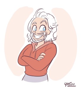 Caricature Pierre Alain de Garrigues