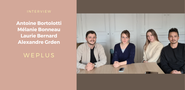 L'équipe de WePlus, une agence de communication coopérative - Crédit photo Quentin Cillard