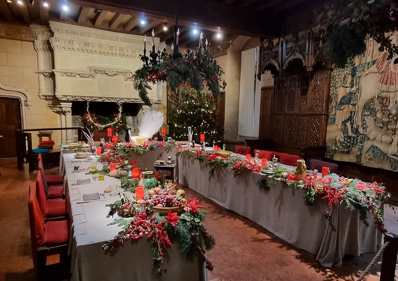 Noël au pays des Châteaux - Château de Langeais - Crédit : Guillaume Colombat - 6 décembre 2021