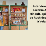Interview avec Laëticia Apied-Hinault, apicultrice du magasin Ruch'ées et Fées à Veigné