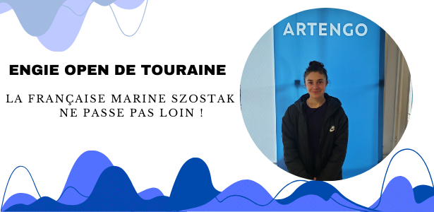 Marine Szostak - Engie Open de Touraine - Crédit : Arthur Leroux 03/03/2022