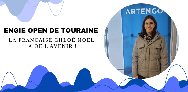 Chloé Noël - Engie Open de Touraine - Crédit : Arthur Leroux 04/03/2022