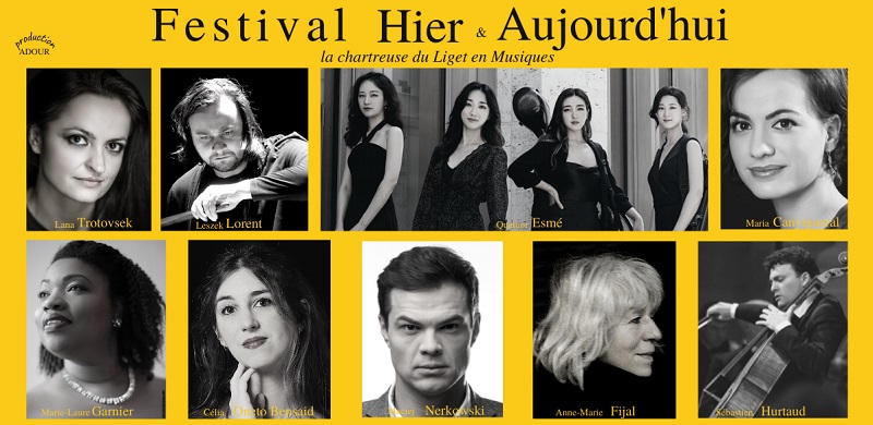 Festival hier et aujourd'hui La Chartreuse du Liget