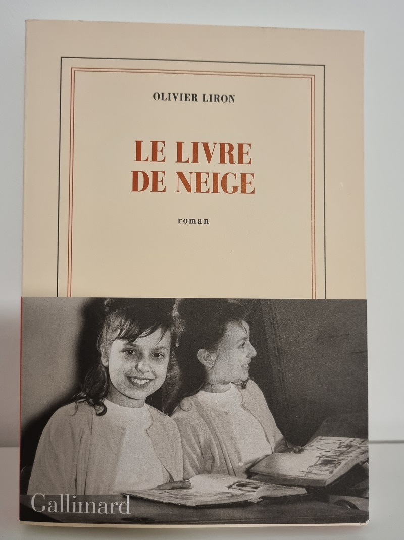 Olivier Liron - "Le livre de neige" - Éditions Gallimard - Crédits photo : Guillaume Colombat - 15 juillet 2022