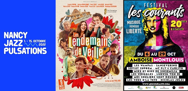 Tout en musiques - Emission du 22 septembre 2022 - Whitney - Valérian - Les lendemains de veille - Lou - Nancy Jazz Pulsations - Festival Les Courants - Montlouis-sur-Loire - Amboise