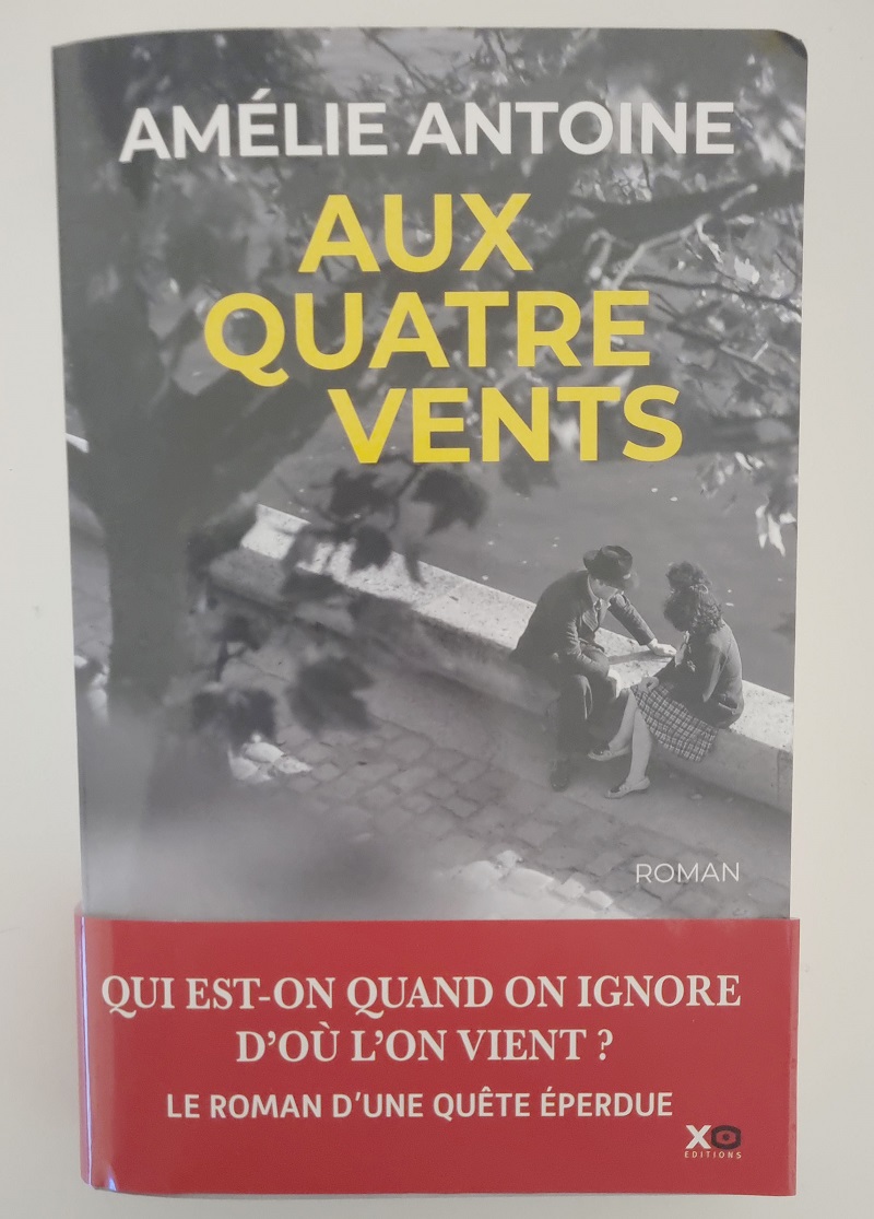 Amélie Antoine - "Aux quatre vents" - XO éditions - Crédits photo : Guillaume Colombat - 27 novembre 2022