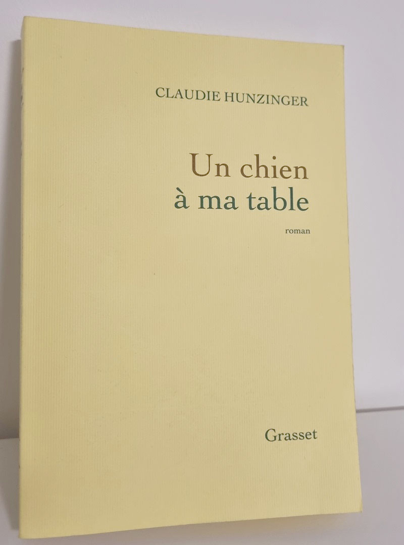 Claudie Hunzinger - "Un chien à ma table" - Crédits photo : Guillaume Colombat - 20 novembre 2022