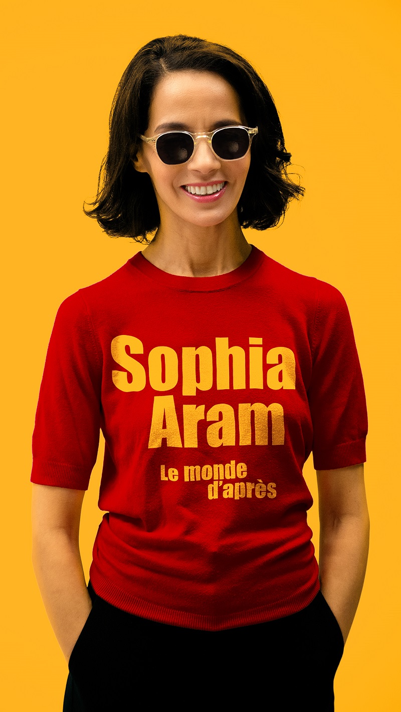 Affiche Sophia Aram - Spectacle "Le monde d'après"