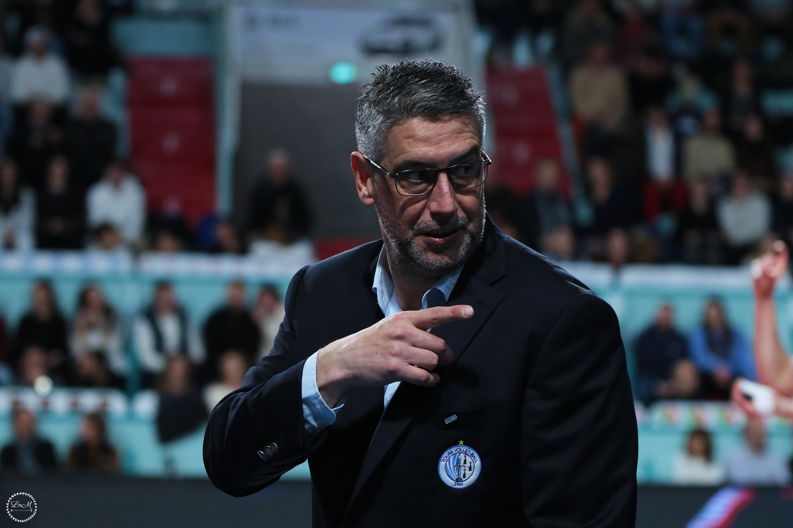 Entraîneur du TVB depuis 2021, Marcelo Fronckowiak a déjà atteint la finale de la coupe de France à quatre reprises. Peut-être une cinquième fois ce soir ? (photo : Hélène Matrat)