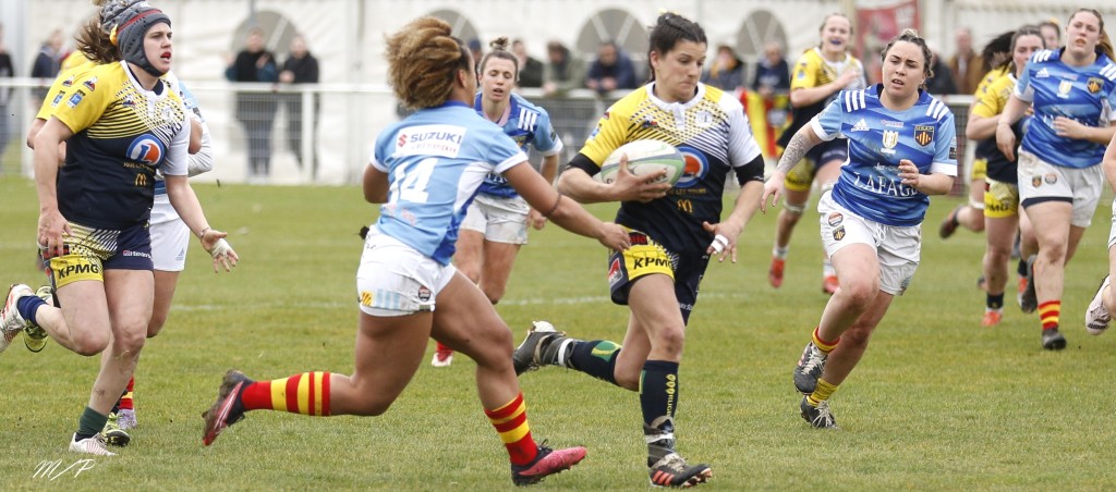 Les coéquipières de Marie Chartin veulent réitérer l'exploit ce dimanche face à la Rochelle (photo : Philippe Maitre)
