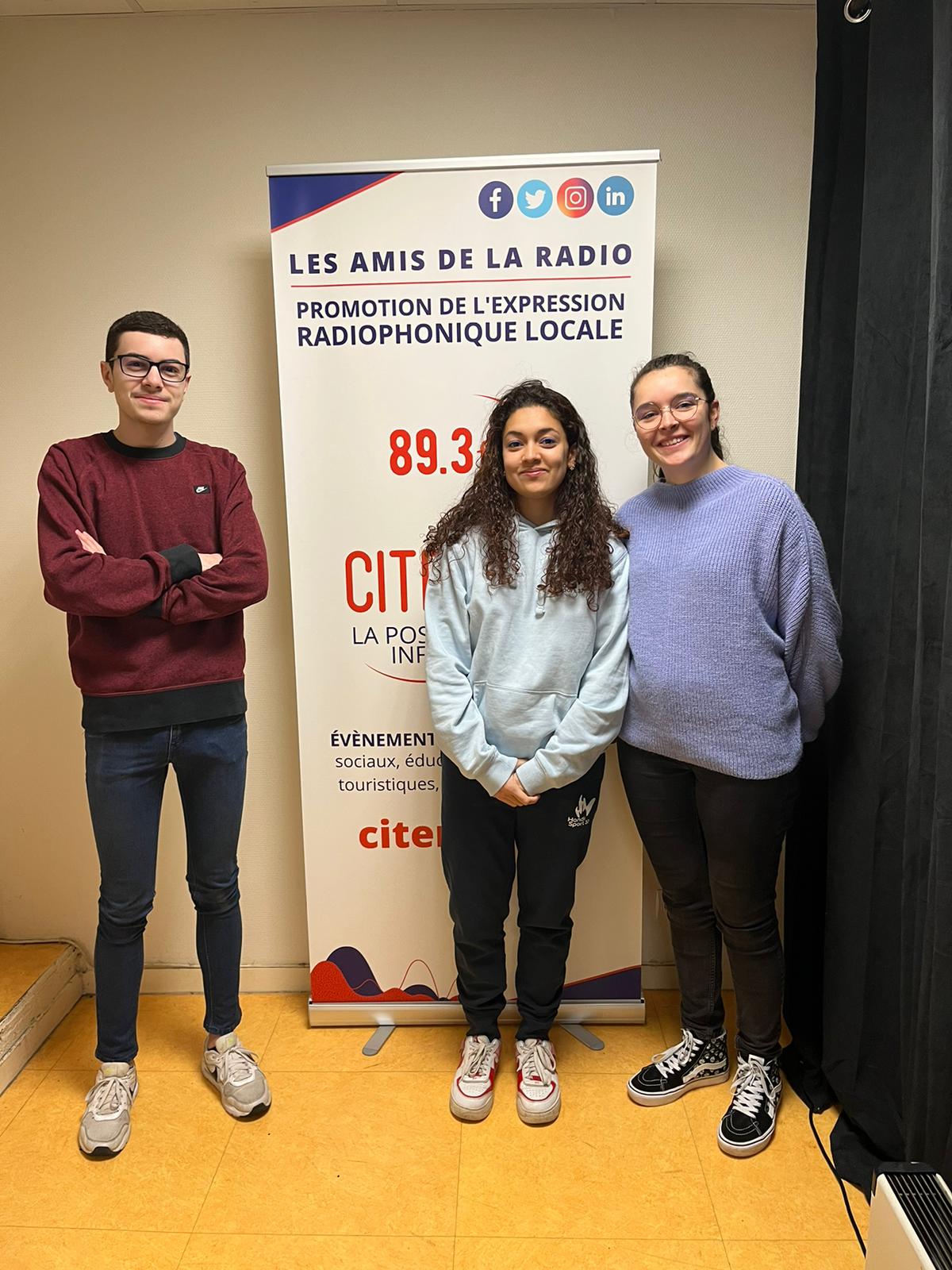 Ambre Amédée et Eugénie Colin - Une asso un évènement - 13/02/2023 - Photo : Léna Lavergne - CITERADIO
