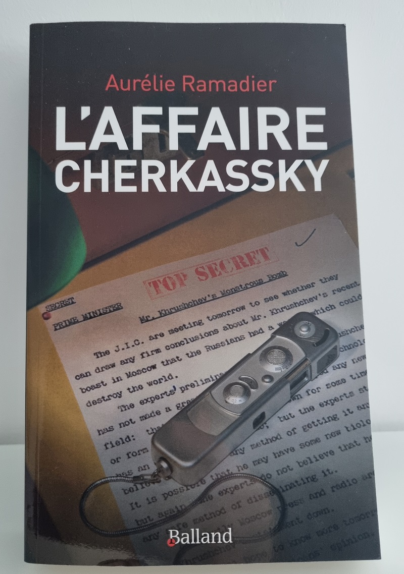 Aurélie Ramadier - "L'affaire Cherkassky" - Editions Balland - Crédits photo : Guillaume Colombat - 12 février 2023