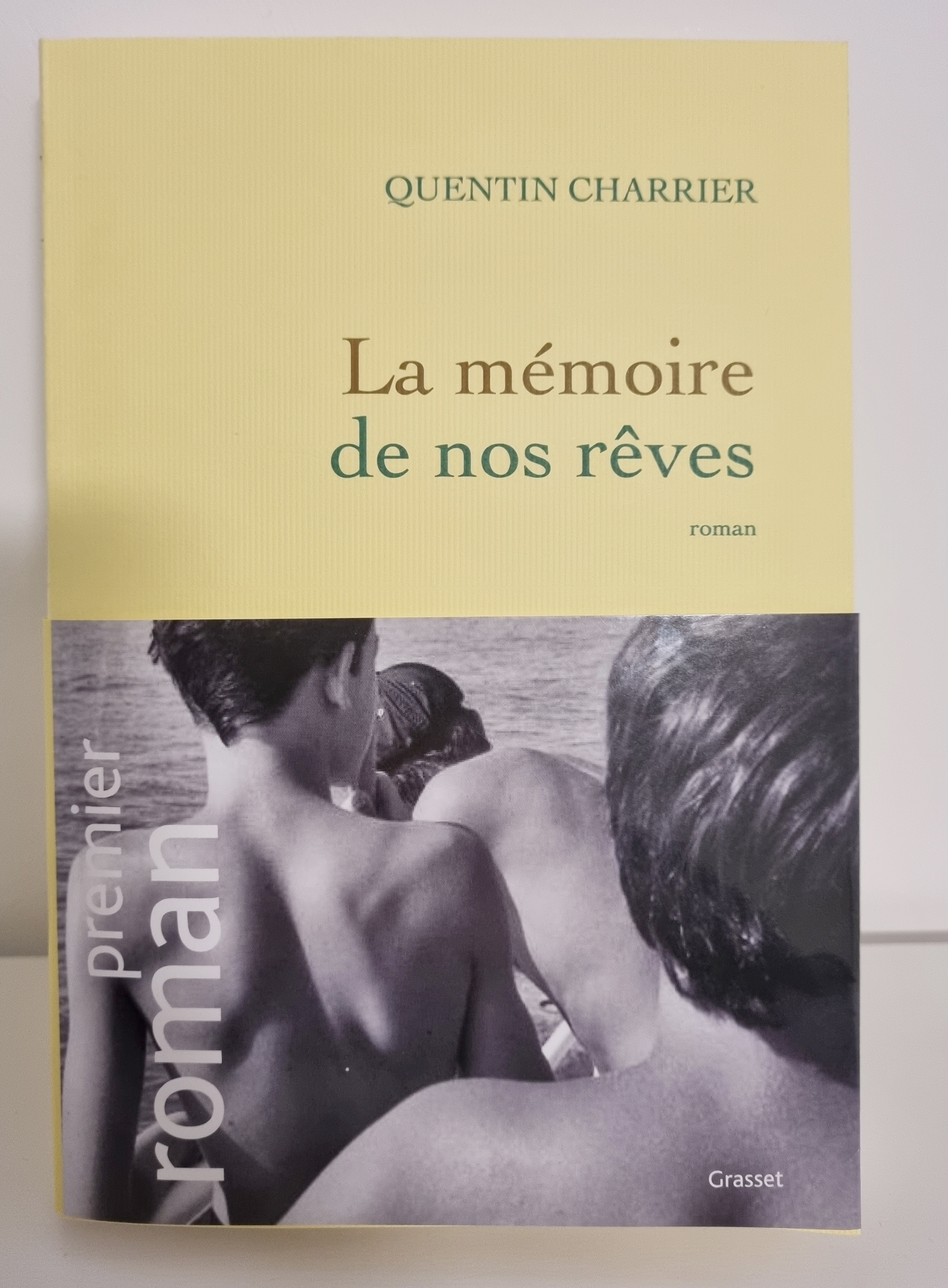 Quentin Charrier - "La mémoire de nos rêves" - Editions Grasset - Crédits photo : Guillaume Colombat - 13 février 2023