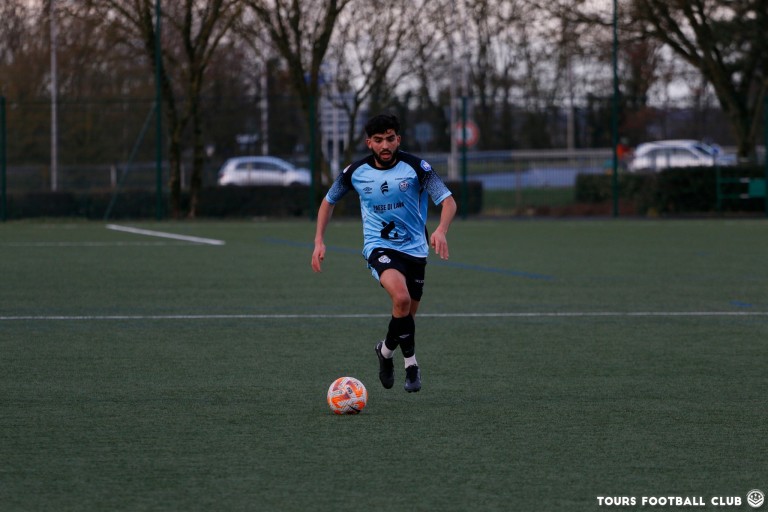 Walid Benbella - US Orléans 2 VS Tours FC - 18/03/2023 - photo : Paul Bazoge Tours FC