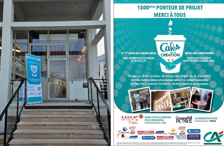 A la une CafésDeLaCréationMAME