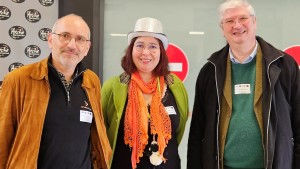 Patrick Hegesippe et Patrick Rousseau (crédit photo Ligaya Morland)