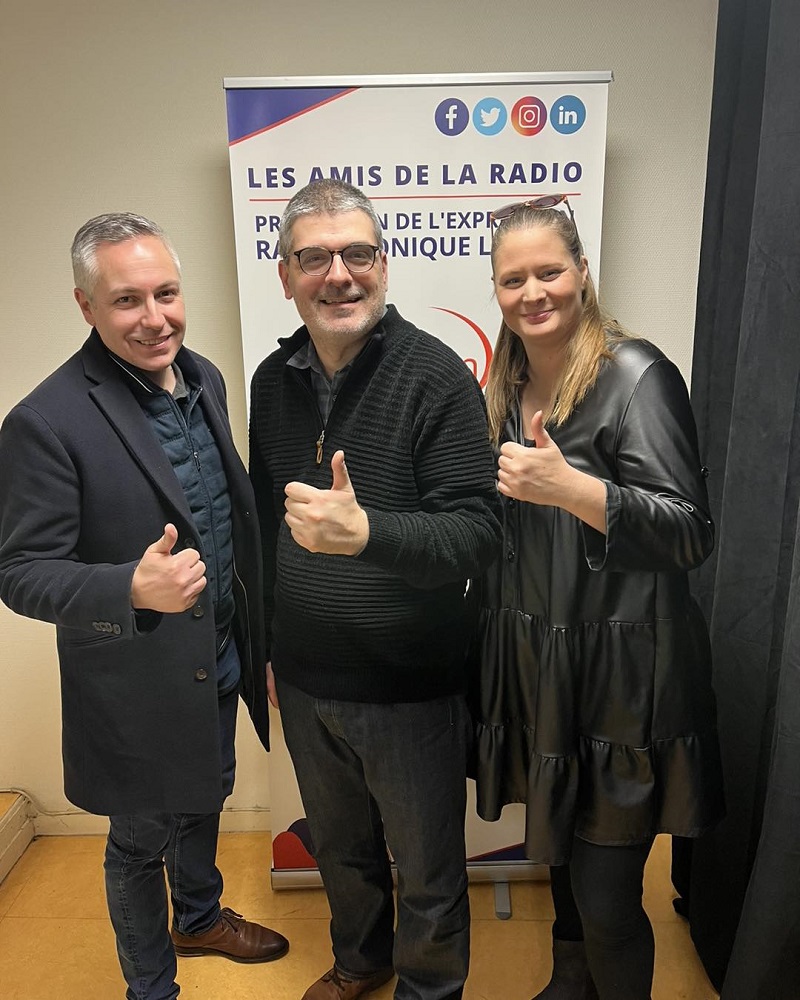 Cédric Moreau et Youyou - Studios de CITERADIO - 16 mars 2023