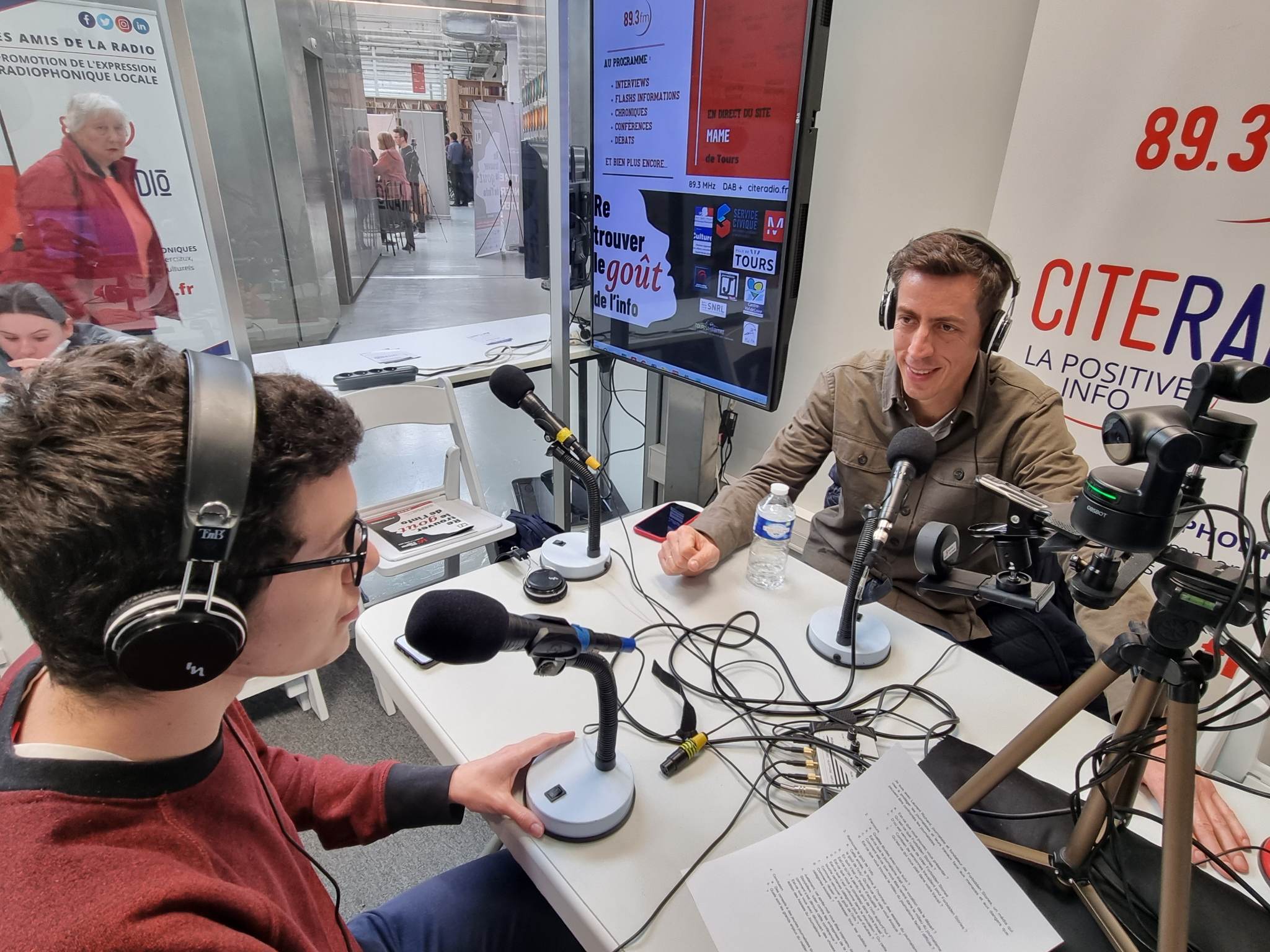 Laurent Richard (Forbidden Stories) - Assises du Journalisme 2023 - 30/03/2023 - photo : Guillaume COLOMBAT