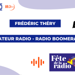 Frédéric Théry, animateur radio à Radio Boomerang - Fête de la Radio 2023 - @CITERADIO