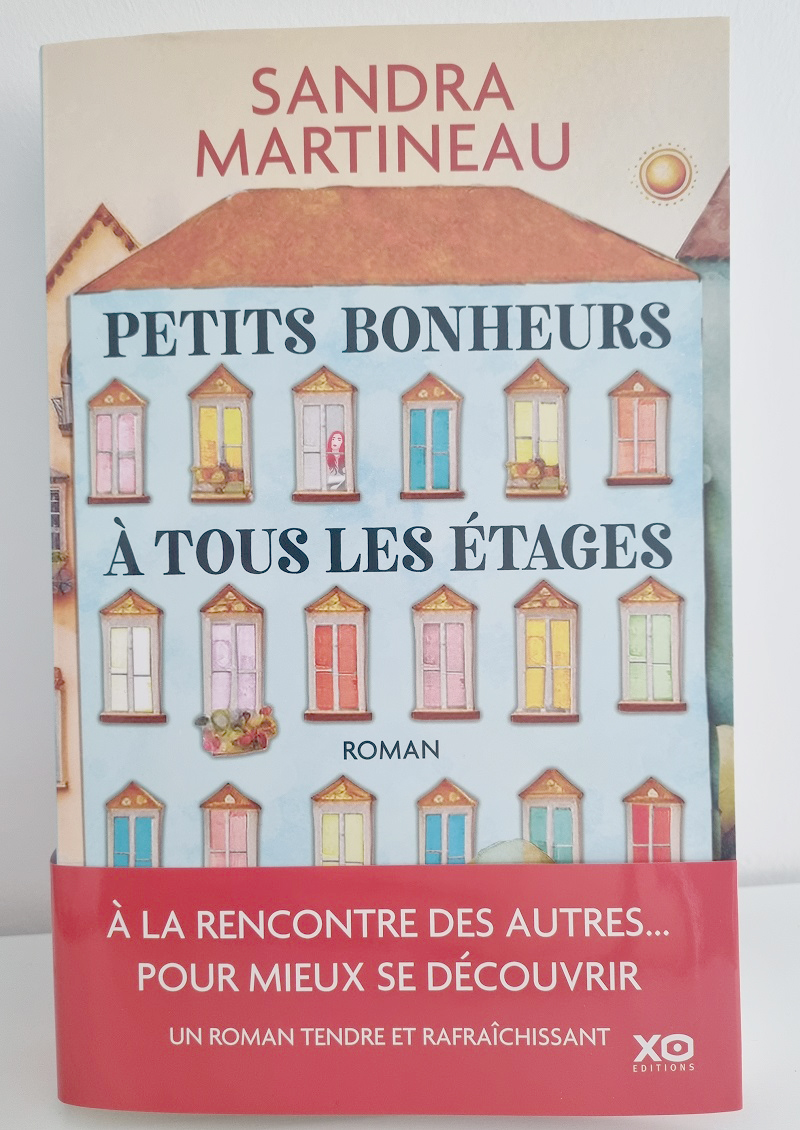 Sandra Martineau - "Petits bonheurs à tous les étages" - XO éditions - Crédits photo : Guillaume Colombat - 18 mai 2023