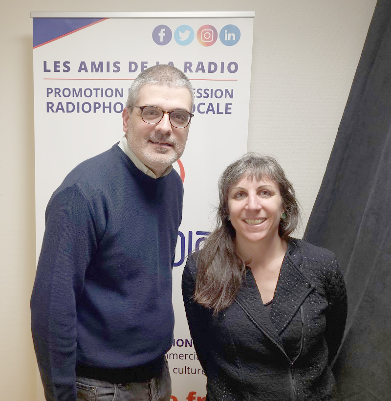 Amandine Bessé - Festival Tram'auteurs.trice - Studios de CITERADIO - Crédits photo : Arthur Leroux - 12 mai 2023