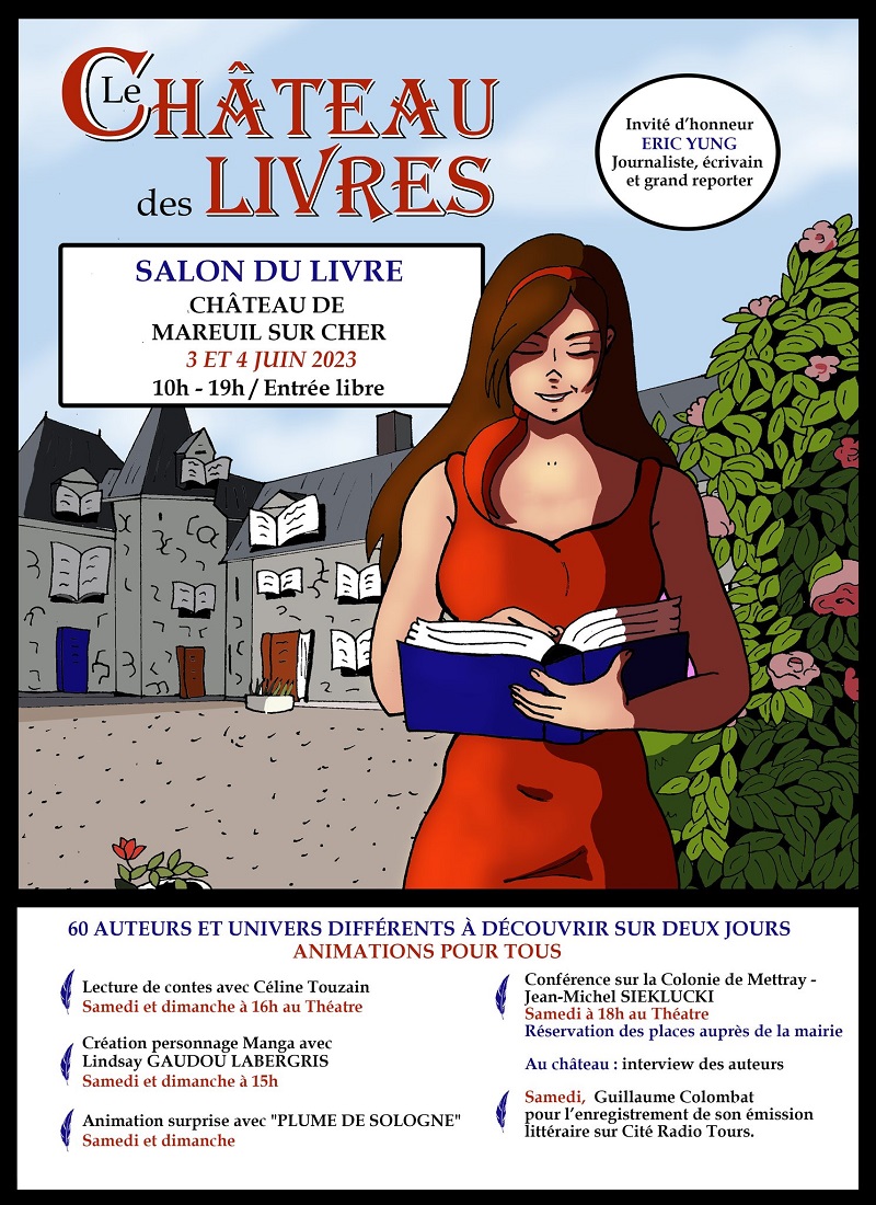 chateau des livres Mareuil sur Cher