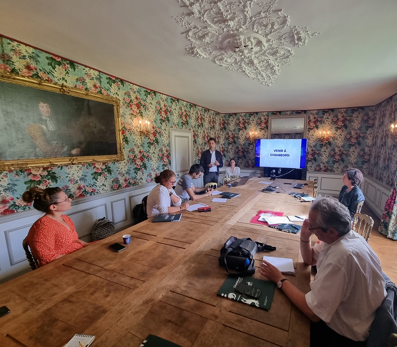 Conférence de presse AZ PROD - Château de Chambord - Crédits photo : Guillaume Colombat - 29 août 2023