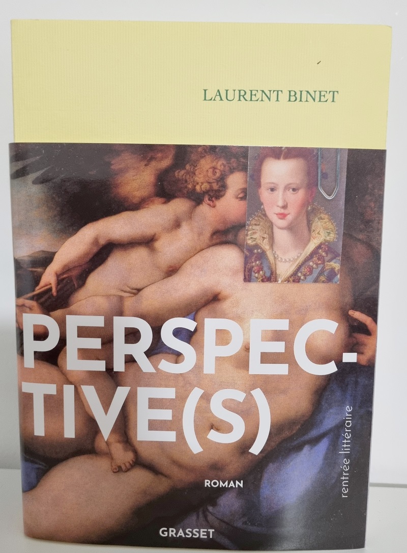 Laurent Binet - "Perspective(s)" - Editions Grasset - Crédits photo : Guillaume Colombat - 28 octobre 2023