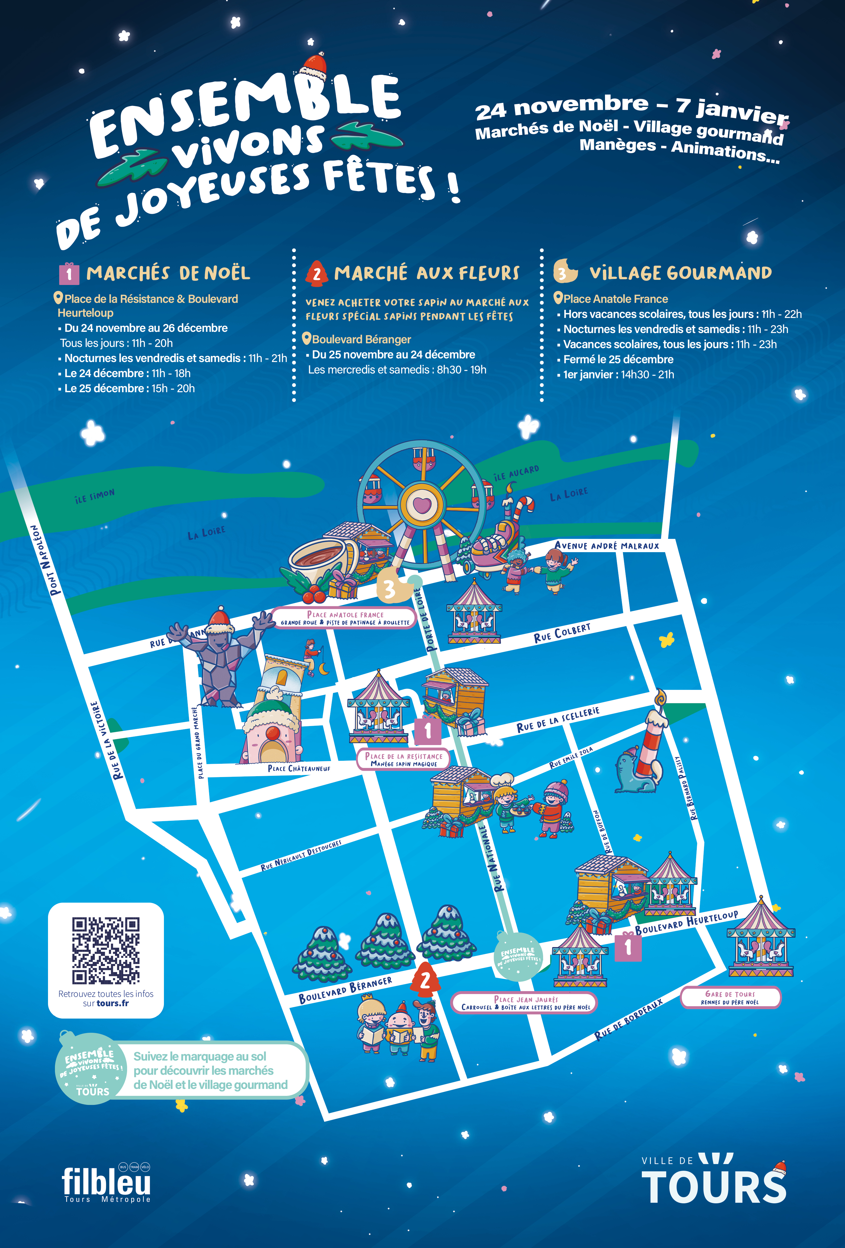 Plan des festivités de fin d'année