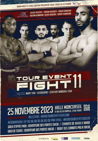Affiche Tour Event Fight