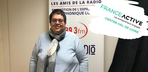 Julien Mollis, responsable du Pôle Faire Mouvement de France Active Centre-Val de Loire - crédits photo : Soline Desnot