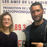 Hadj Mekedem (à droite) et Soline Desnot (à gauche) - crédits photo : Guillaume Colombat