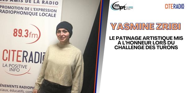 Yasmine Zribi, patineuse et responsable compétition au Club Multi patinage de Tours - crédits photo : Soline Desnot