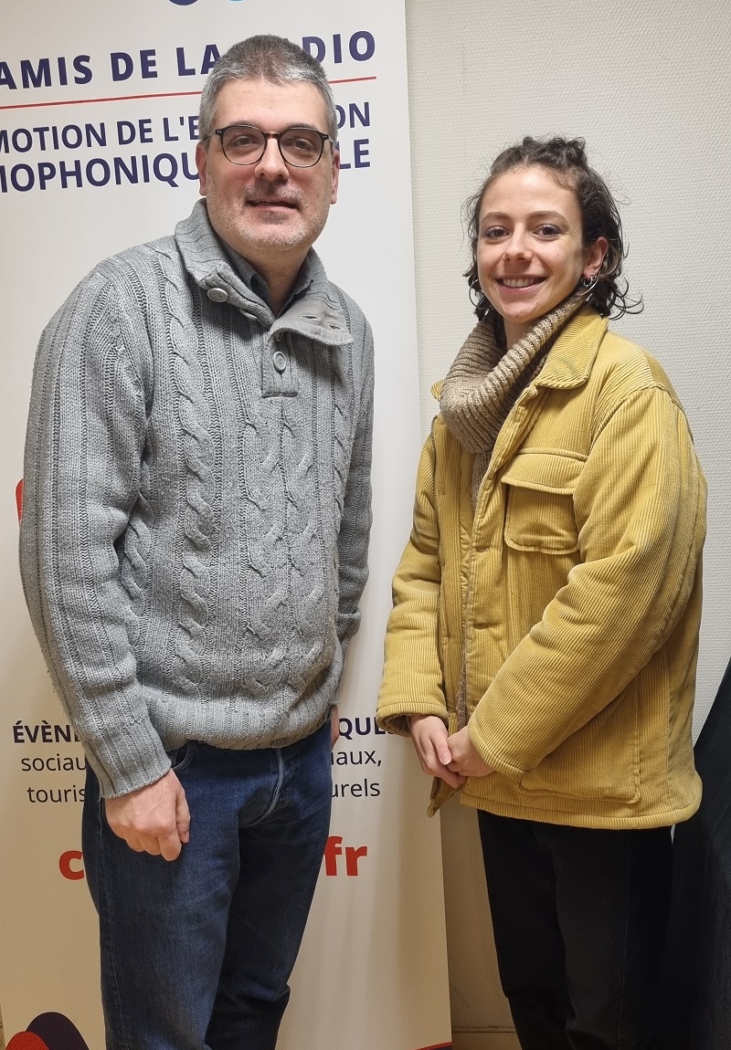 Alice Barbier - BIJ37 - Studios de CITERADIO - Crédits photo : Guillaume Colombat - 5 mars 2024