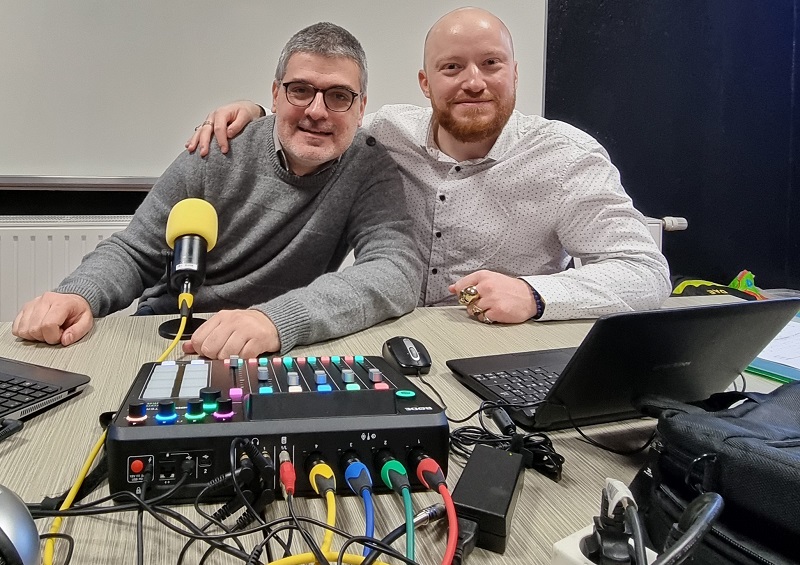 Photo avec Lucas Chopin - Collège Jean de la Bruyère de Tours - 23 janvier 2024