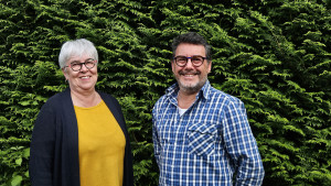 Fabienne BORDURE et Jean-Marc PITROIS (crédit-photo Ligaya MORLAND)