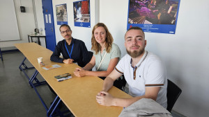 Joshua JUDITH, Marion COUSIN et Océan GRELAUD (crédit-photo Ligaya MORLAND)
