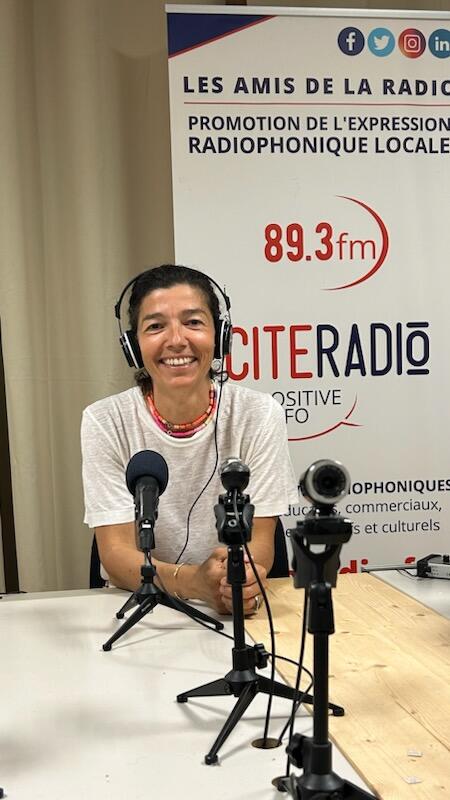 Camille Verduzier - Studios de CITERADIO - 10 juillet 2024