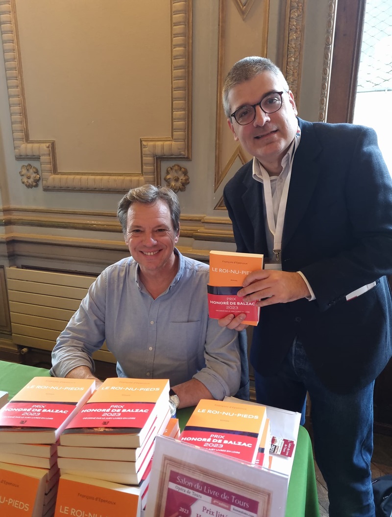 François d'Epenoux - Salon du Livre de Tours à l'Opéra - Crédits photo : Guillaume Colombat - 4 novembre 2023